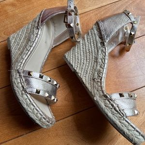 Marc Fisher espadrilles wedge sandals, size 7.5 used